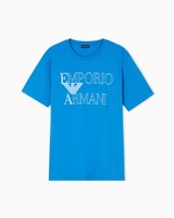 Emporio Armani Crew Neck T-Shirt, Blau (French Blue), M Herren