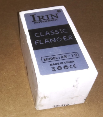 Irin Classic Flanger Guitar Effects Pedal Analog Sound (with KNOBS)