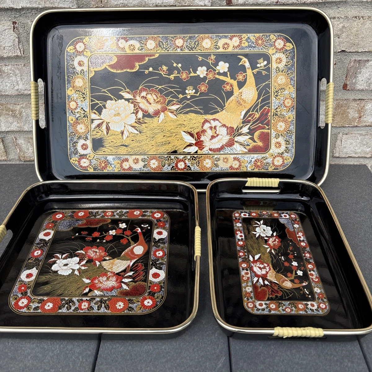 25+ Vintage Japanese Tray In Collectible Trays & Platters for sale