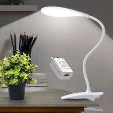 Super Bright Led Work Light Clip On Desk Lamp Energy Efficient Clamp On