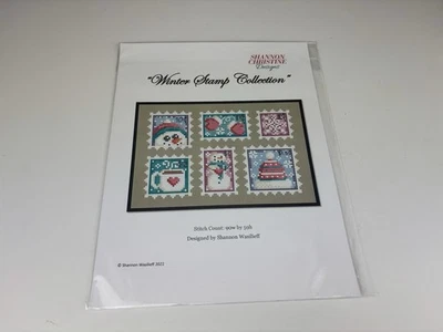 SHANNON CHRISTINE DESIGNS Shannon Christine Design Winter Stamp Collection Counted Cross Stitch Pattern 2S