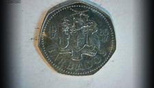 Barbados 1985 1 Dollar Barbados 1 Dollar (Flying fish) Coin