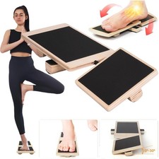 Balance Board aus Holz Wackelbrett Balancekissen PhysioTherapie Therapiekreisel