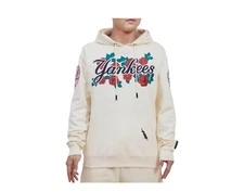 Pro Standard New York Yankees Roses Eggshell Hoodie LNY535369-EGG