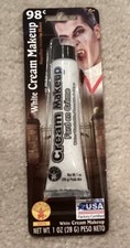 Halloween White Cream Makeup Rubie's 1oz. Cosplay Vampire Made in the USA NEW