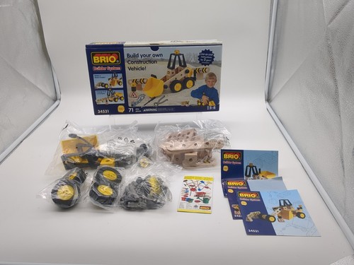 BRIO Builder System 34531 - SEALED CONTENTS - Read Description