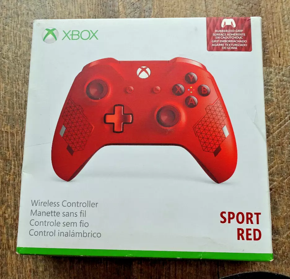 Xbox red sport controller online