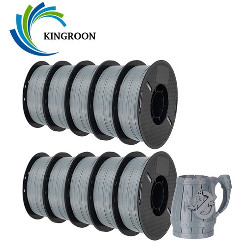 Kingroon 10KG 5KG 3KG 3D Printer Filament 1.75 mm PLA PETG Bundles 1KG Spools - Picture 42 of 49