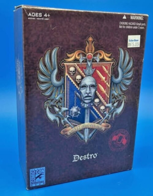 Cobra GI JOE SDCC EXCLUSIVE JAMES MCCULLEN IX & XXIV DESTRO COMIC CON 2009