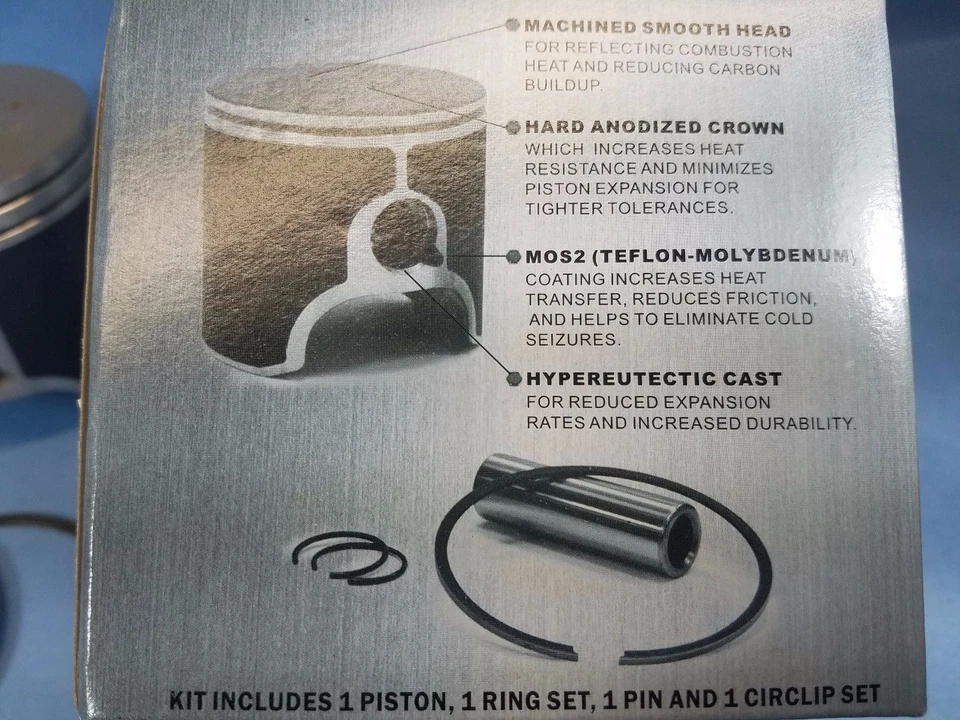 ARCTIC CAT 700 SPI PISTONS 03-06 F7 FIRECAT 04-06 SABERCAT 05-06 M7 CROSSFIRE 06 - Image 4 of 4