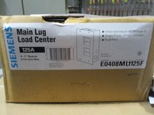 Siemens E0408ML1125F Load Center 125 Amp Main Lug 120/240V 1PH3W E2123 NEW-B