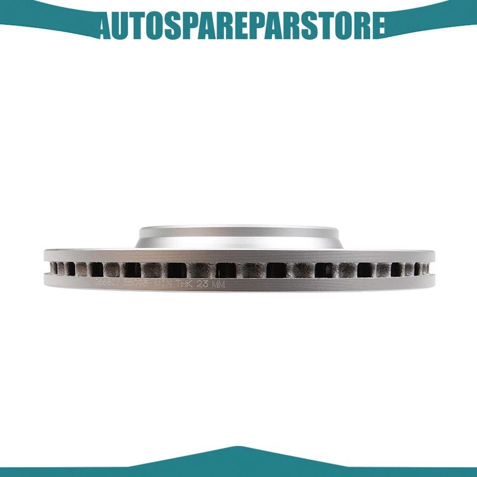 Front Brake Calipers + Brake Rotors + Ceramic pads For 2005-2009 2010 Pontiac G6 Foto 4 de 4