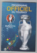 Orig.Complete PRG   European Championship FRANCE 2016 - Edition A  !!  VERY RARE