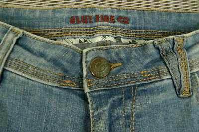 Blue Fire Co Denim Jeans Unisex Mens/Womens waist 30'' leg 32'' Grade A Used Good