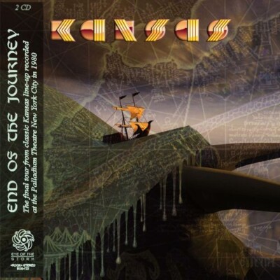 KANSAS - Rare live album 1980 (mini LP sleeve / 2xCD) audio visions point return