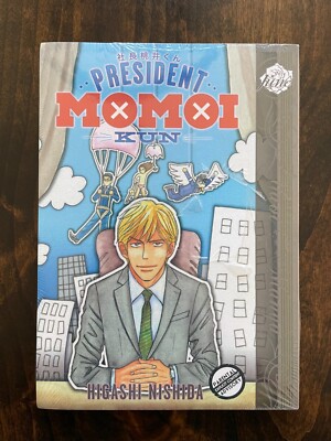 NEW President Momoi Kun_Higashi Nishida English Yaoi Manga Shrink Wrapped (Y157)