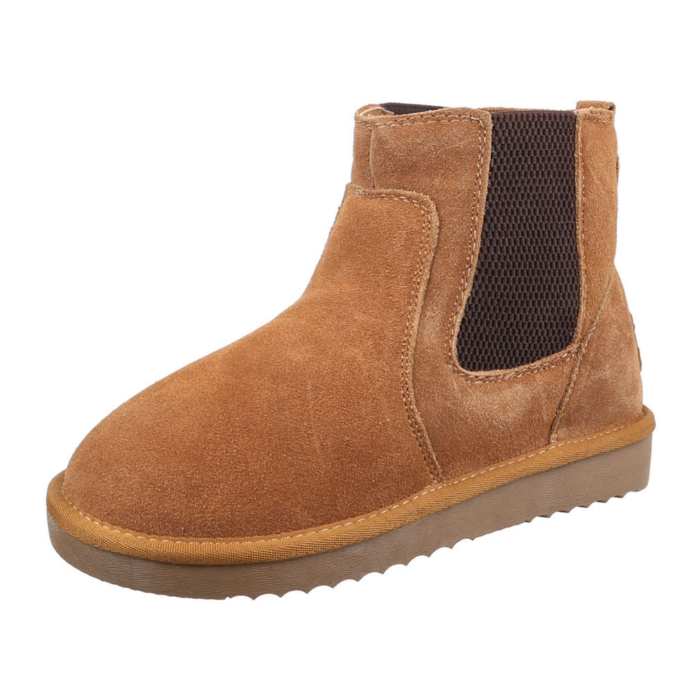 Stiefeletten Damen Schuhe TOP Echtleder Kurzschaft Stiefel lusq Camel 38 Stiefeletten Damen Schuhe TOP Echtleder Kurzschaft Stiefel lusq Camel 38