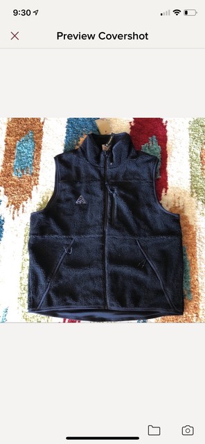 nike acg sherpa vest
