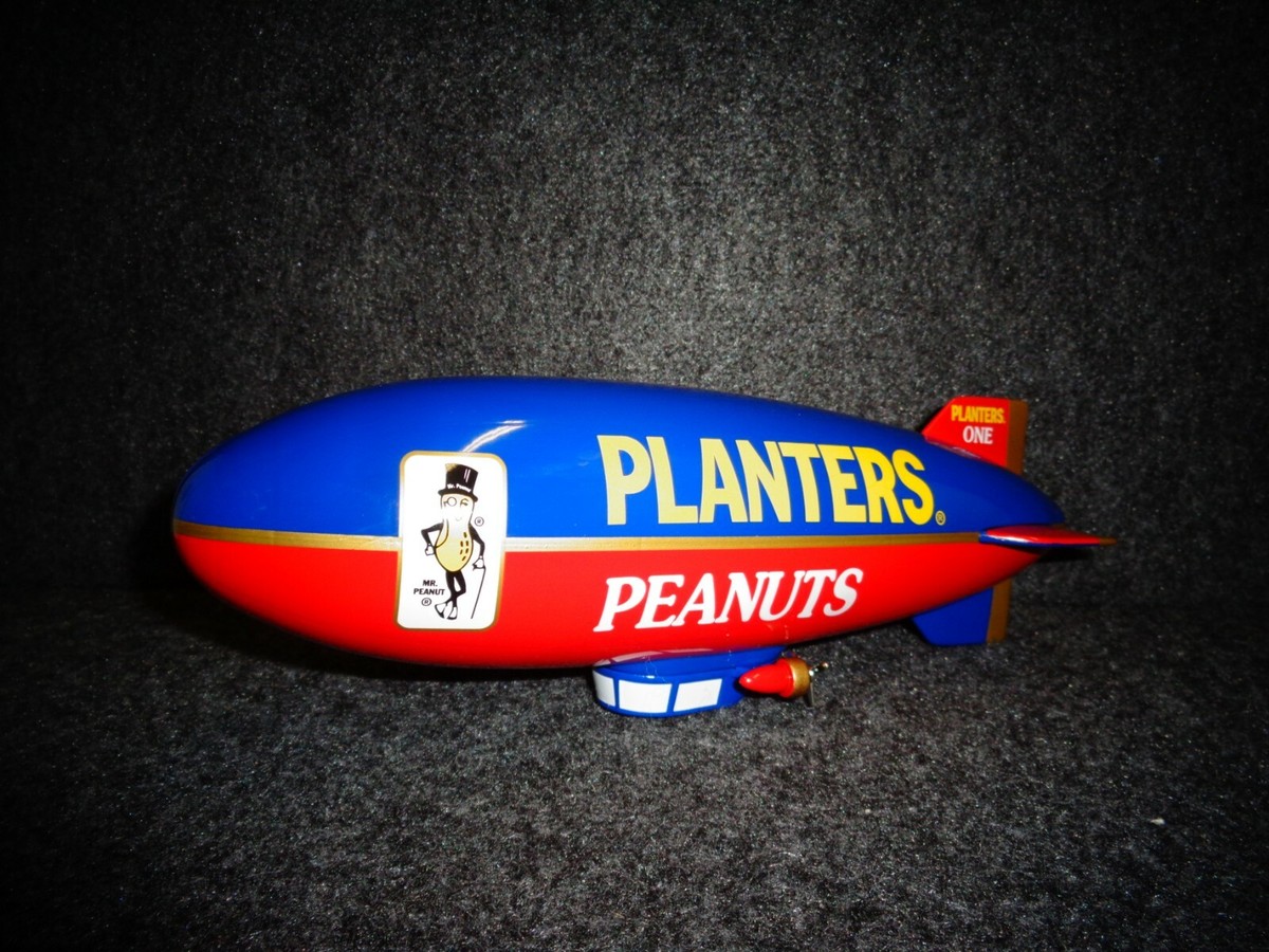 Planters Peanuts Blimp Bank Limited Edition Zeppelin Liberty