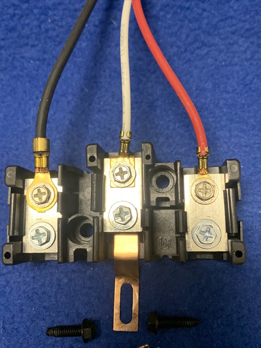 てんてん's shop WB17T10011 GE Hotpoint Stove Terminal Block with Screws