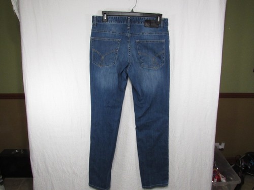Jeans uomo Calvin Klein gamba dritta blu denim taglia W34xL32 - Foto 6 di 12