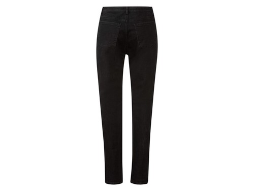 esmara® Damen Jeans, Straight Fit, normale Leibhöhe, schwarz, 42 long - B-Ware - Bild 2 von 2
