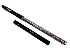 16 And 14  inch Smart Parts All American Barrel Spyder Piranha Paintball Gun
