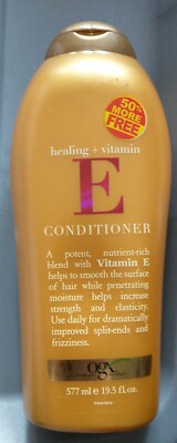 OGX Healing + Vitamin E Conditioner Big 19.5 oz (Bonus over 13 Fl Oz) New HTF 