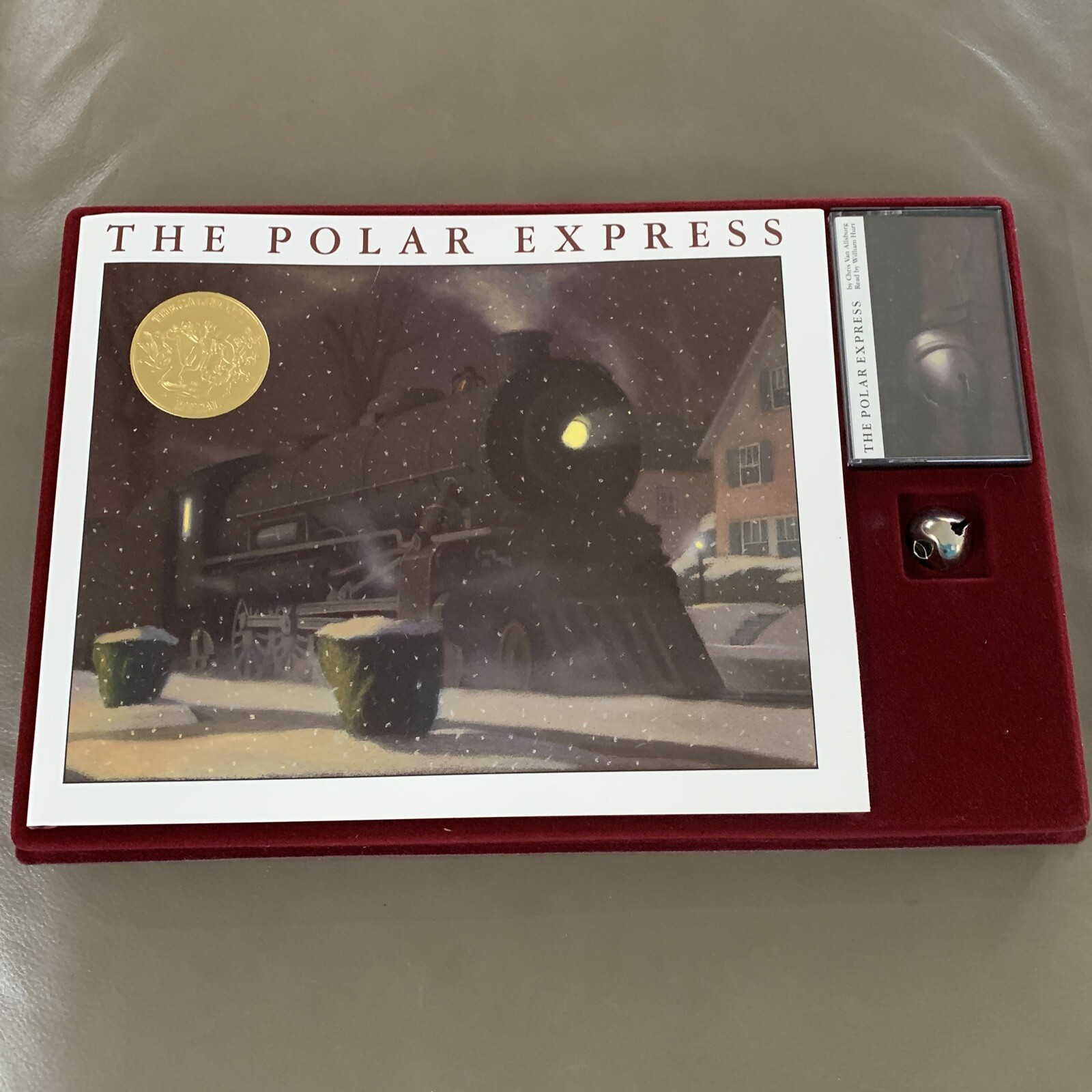 The Polar Express Gift Set with Book Cassette and Bell Narrated by William Hurt
