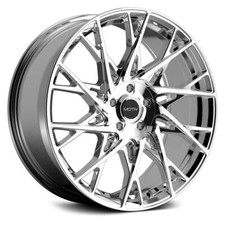 17 Inch 17x7.5 Motiv 430c Maestro Chrome Wheels Rims 5x4.5 5x114.3 40