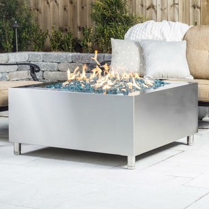 Patio Lawn Garden Gas Firepit Cover 42 Inches By 42 Inches Fire
