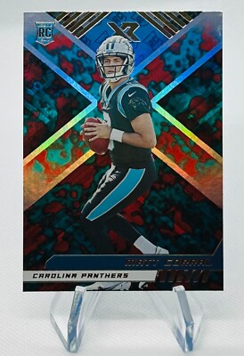 2022 Panini XR ''X'' Parallel SSP Case Hit Matt Corral Panthers Pats Rc #102
