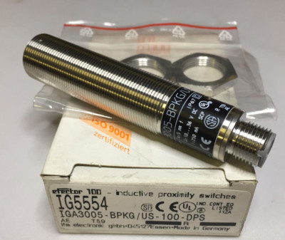 ifm electronic Induktiver Sensor IG5554  -  IGA3005-BPKG/US-100-DPS