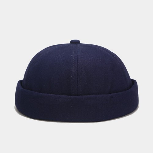 Unisex verstellbare Totenkopfkappe Mütze Kappe Freizeit Docker Matrose Krempe Hip Hop Caps - Bild 15 von 17