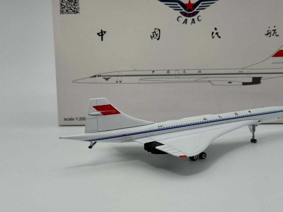 Inflight200 CAAC Aerospatiale Concorde B-0772 IFCONCCA001 descontinuado Foto 4 de 4