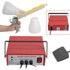Electrostatic Paint Gun Coat Powder Coating System Portable Paint Supplies