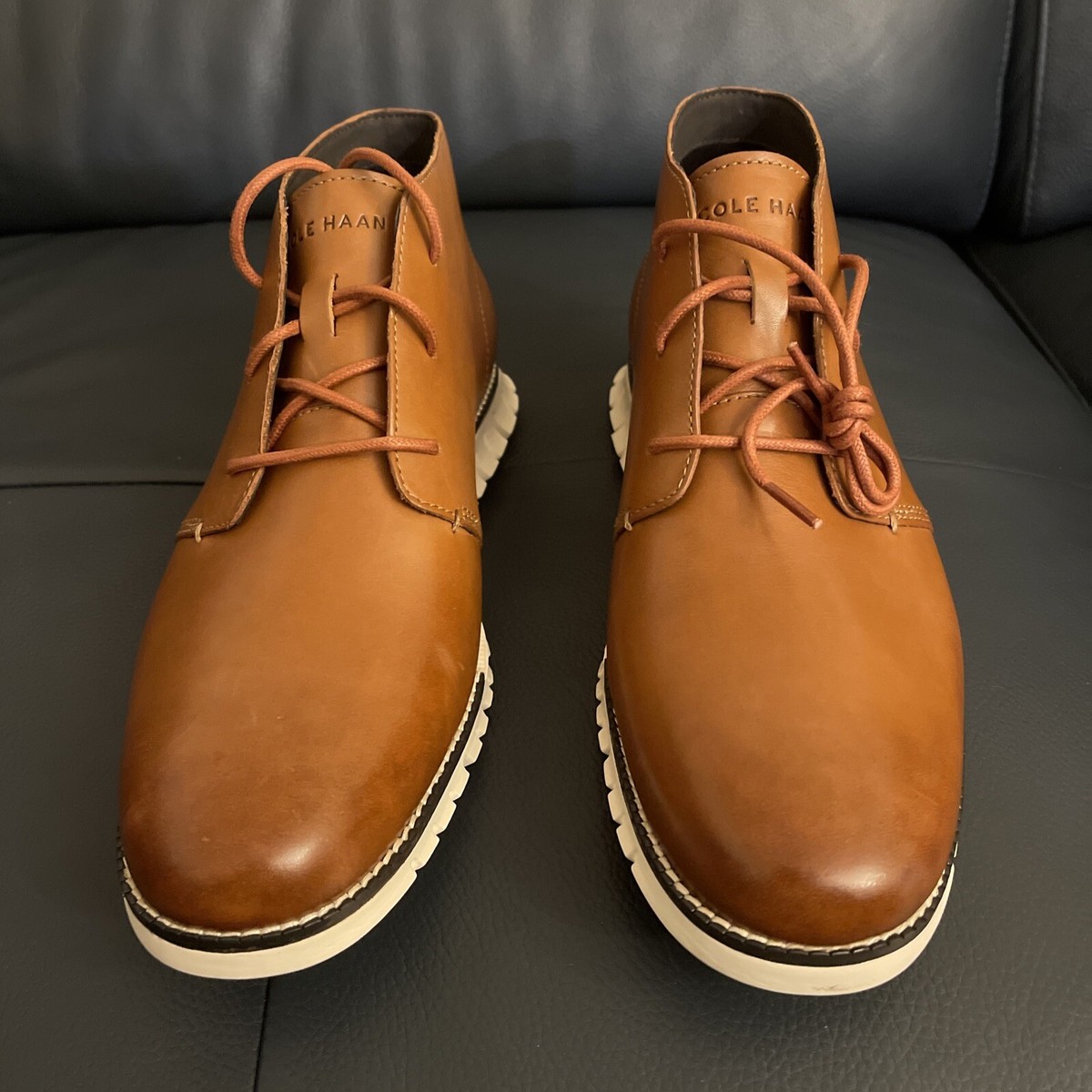 Cole Haan Zerogrand Chukka Boot Brown Tan Size 10 C35593 New  display picture 3