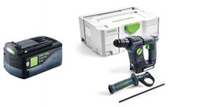 Festool BHC 18v Cordless Hammer Drill Basic with 1 x 5.0ah Battery 576511
