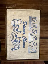 Deagan Chicago Vintage 4 Note Dinner Chime Bell Estate Item Rough Survivor