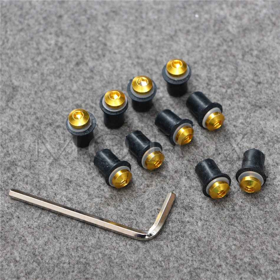 Винт болты ветрового стекла подходят для Ducati 749/848/899/1098/1199/1299/1198 - Изображение 3 из 4