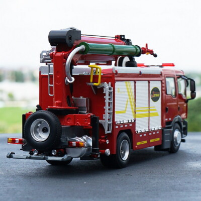 1/43 Scale JIEDA Emergency Fire Rescue Major Fire Truck MAN Truck