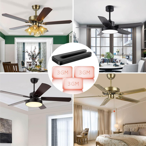 32PCS Ceiling Fan Balancing Kit, 8 Sets Balance Kits Include 8 PCS Plastic Clip - Picture 7 of 12