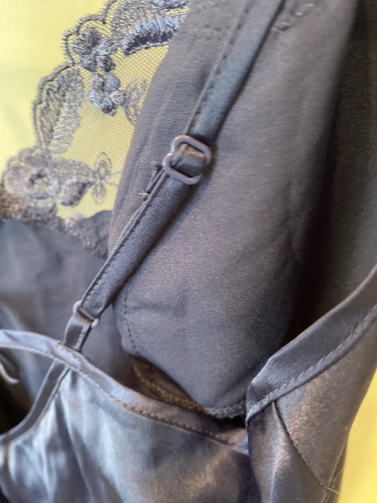 UNDERCOVER Vestito donna vintage anni 90 Y2K Fairy Victoria's Secret babydoll blu navy slip taglia M