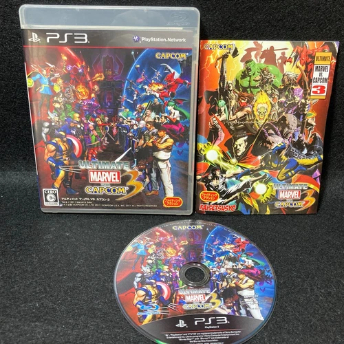 PS3 Ultimate Marvel vs. Capcom 3, Sony PlayStation 3  Japanese ver, from Japan