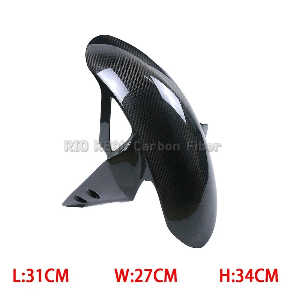 Carenado guardabarros delantero de fibra de carbono para Yamaha YZF R1 FZ10 R6 Foto 4 de 4