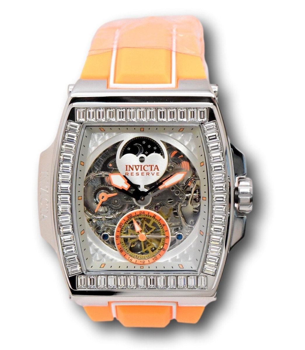 Invicta Reserve S1 Rally Diablo Men 51mm Dual Time Automatic