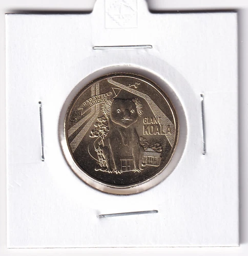 AUSTRALIAN: 2023 $1 AUSSIE BIG THINGS GIANT KOALA UNC COIN #PL1994