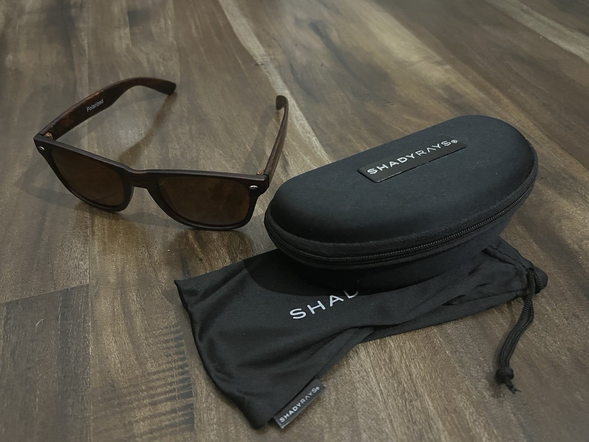 Shady Rays Classic Timber Amber Woods Brown Polarized Small CL-15S