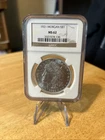 1886 US Morgan Silver Dollar $1 - NGC MS 62