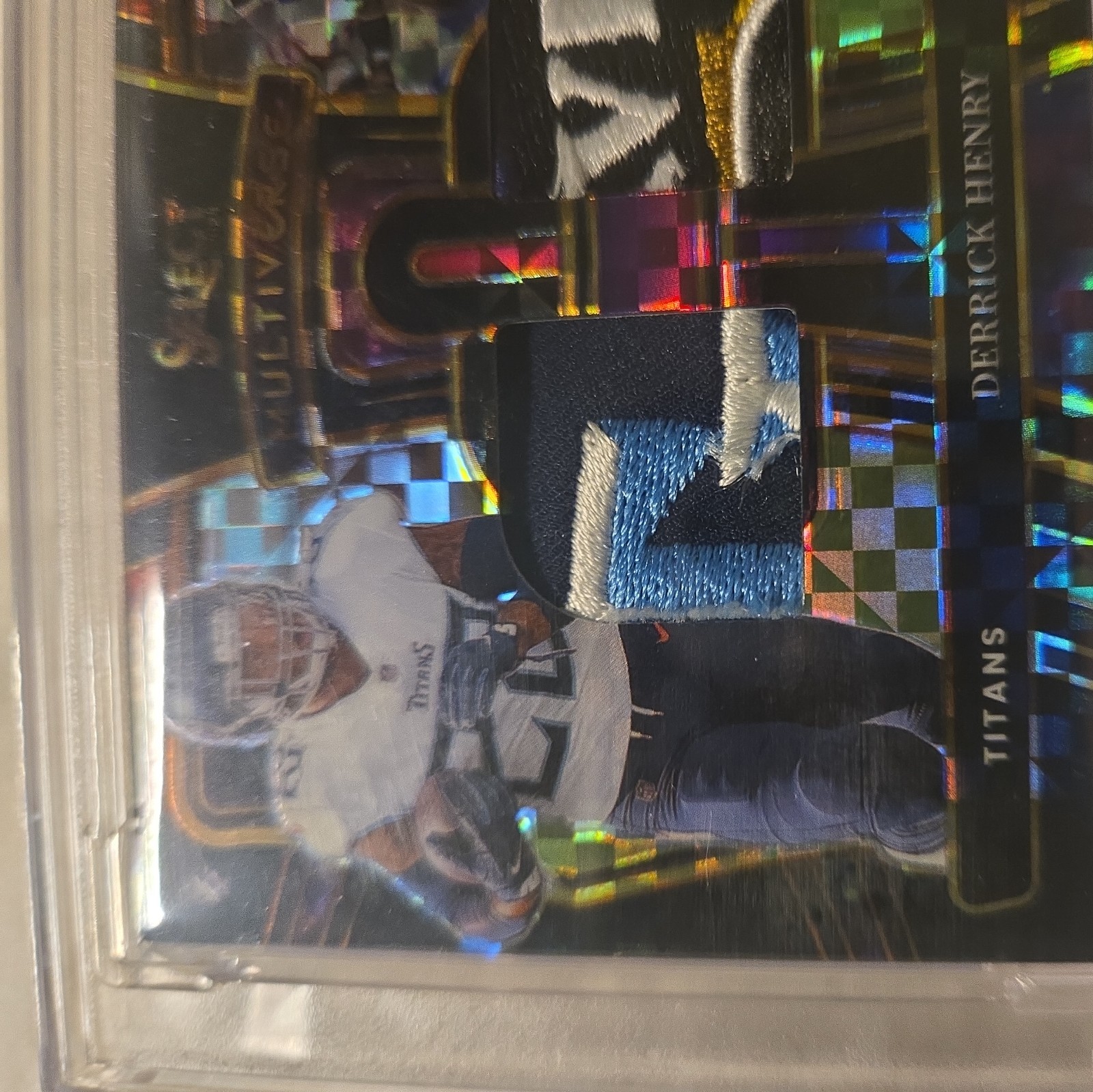 DERRICK HENRY  2024 Select Multiverse MEM-BLK PRIZM 1/1 !!! view 5
